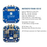 Original Matek Mateksys FCHUB-12S V2 Hub Strom verteilungs platine PDB & 12V BEC Eingebauter 184A Stroms ensor für RC Multi copter